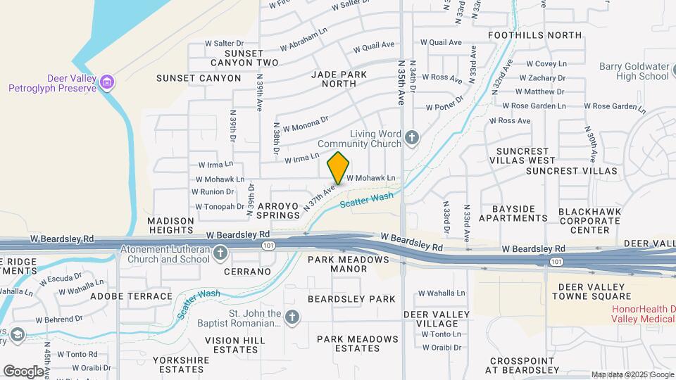 20463 N 37th Ave Mapa y Detalles de la Ubicación