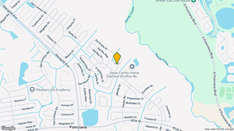 831 Del Prado Dr Map and Location Details