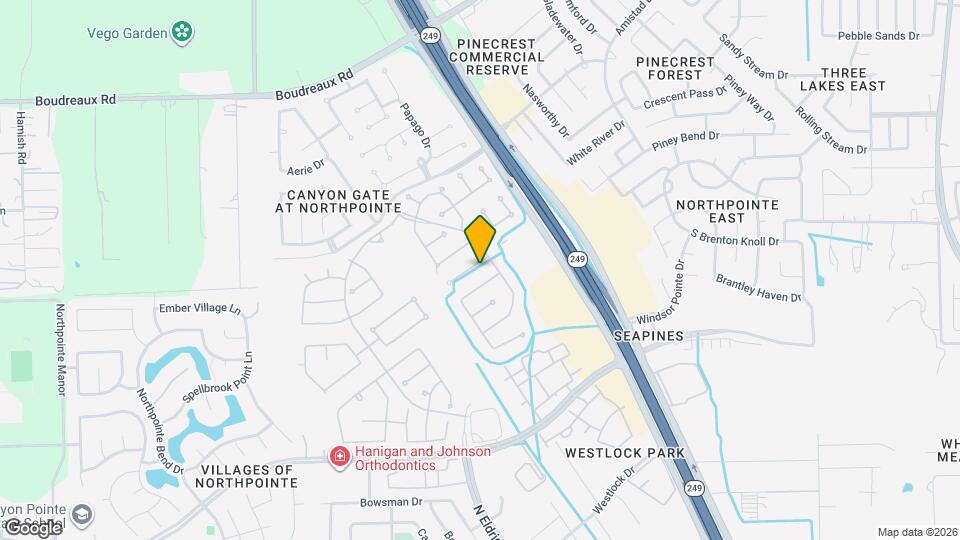 11611 Canyon Breeze Dr Map and Location Details