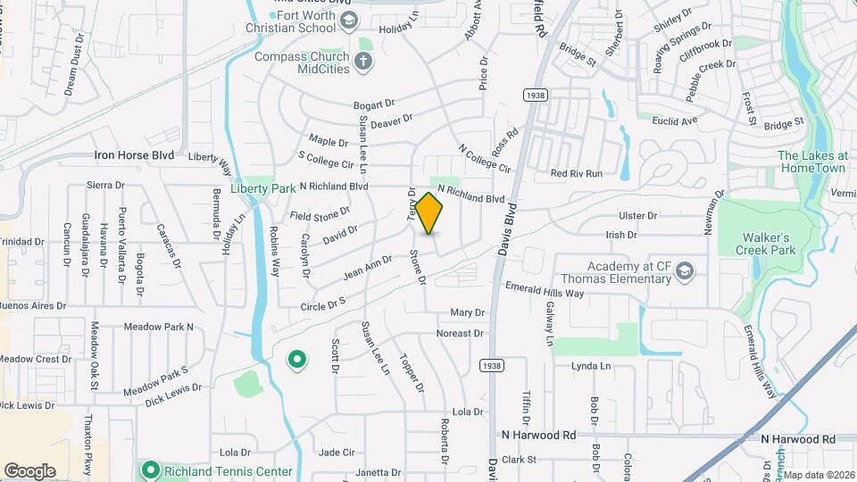5805 Crestwood Cir W Map and Location Details