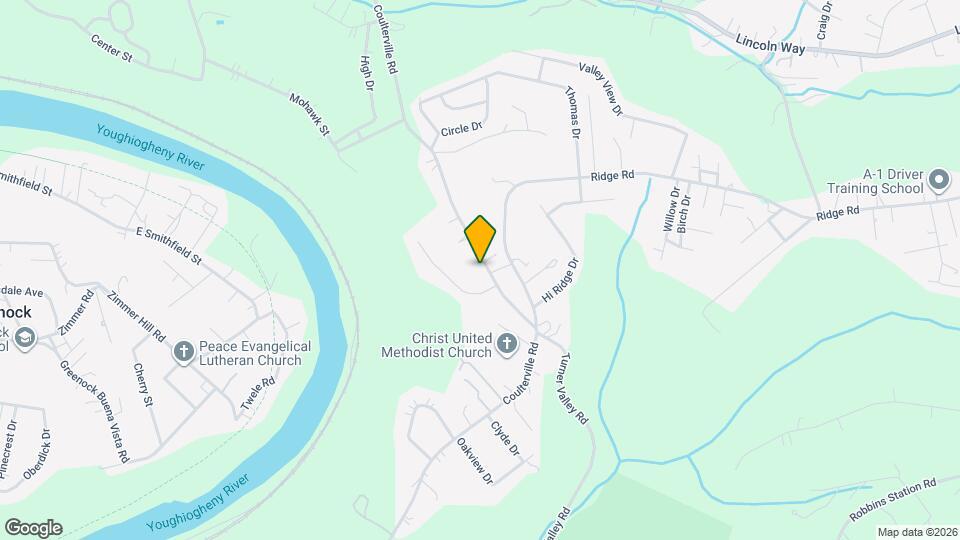 2490 Coulterville Rd Map and Location Details