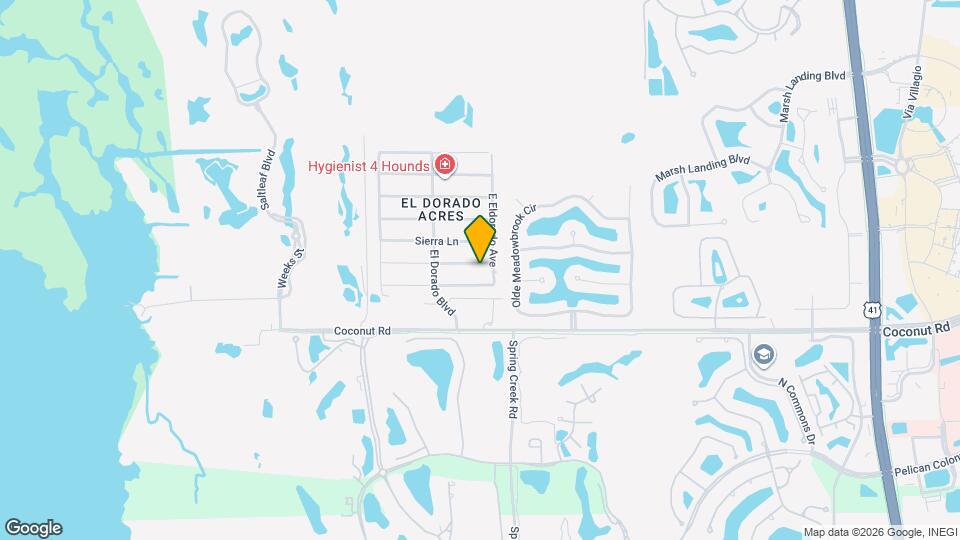 4535 San Antonio Ln Map and Location Details