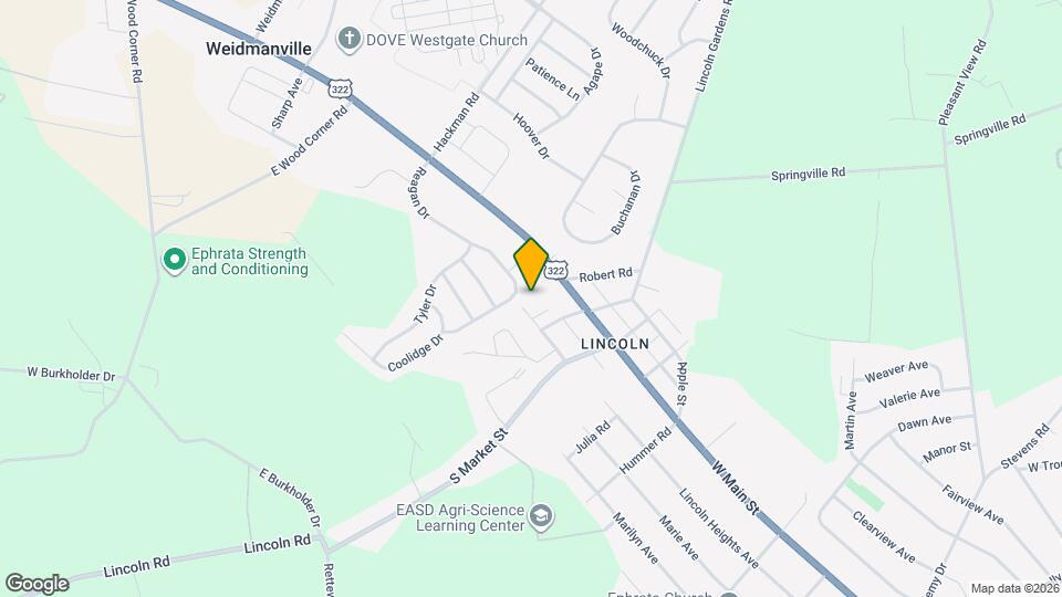 1543 Lincoln Heights Ave Mapa y Detalles de la Ubicación