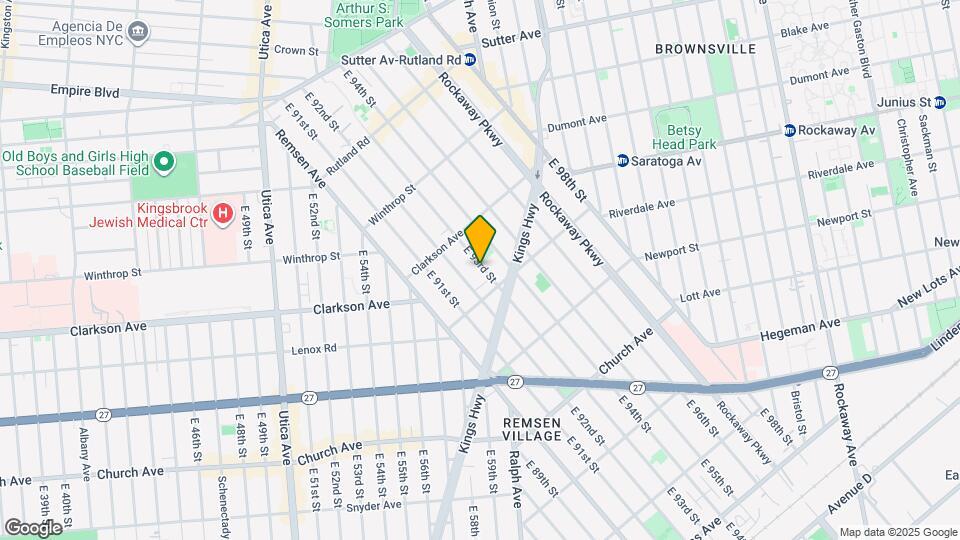 328 E 93rd St Map and Location Details