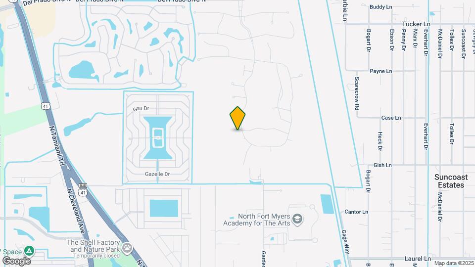 4102 San Felice Ln Map and Location Details