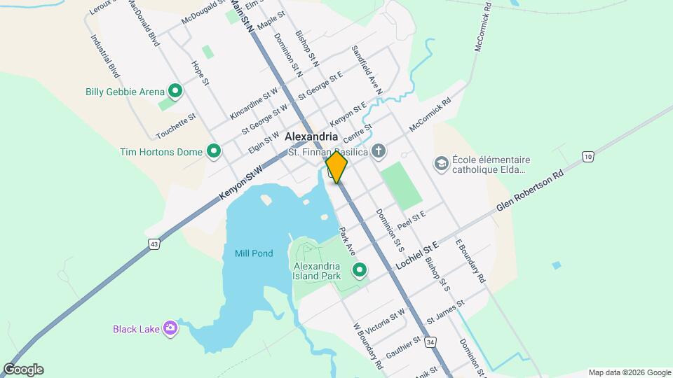 58 Main St S Map and Location Details