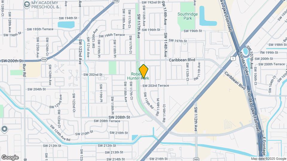 20300 SW 116th Ave, Unit Studio Map and Location Details