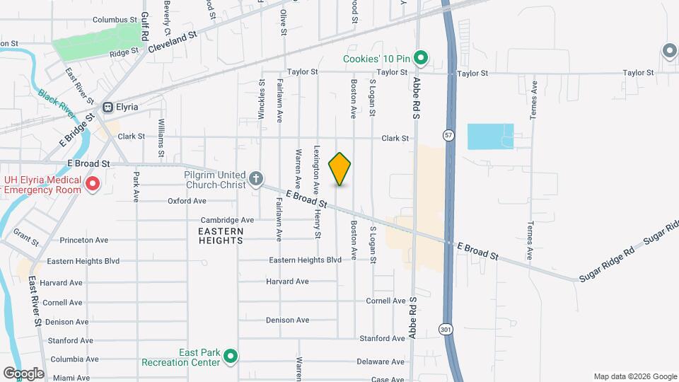 370 Concord Ave Map and Location Details