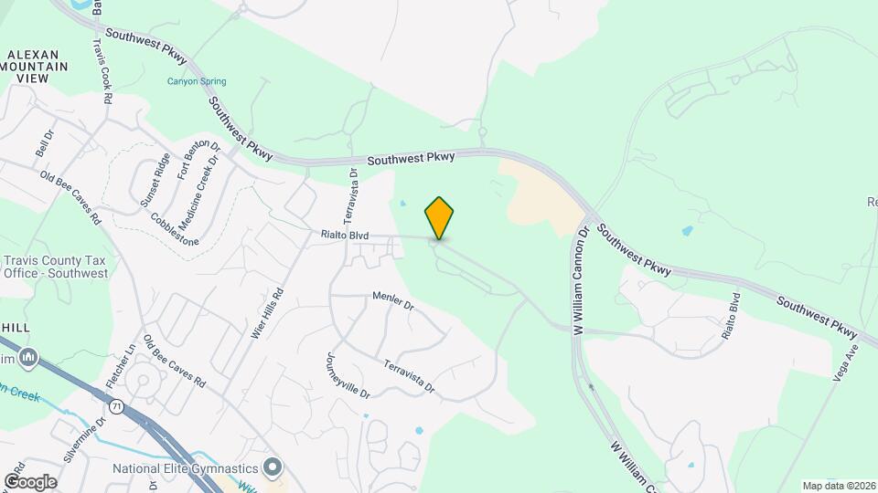 7601 Rialto Blvd, Unit 2321 Map and Location Details