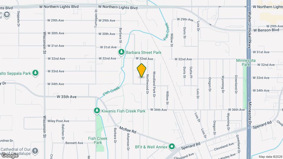 3307 Iowa St Map and Location Details