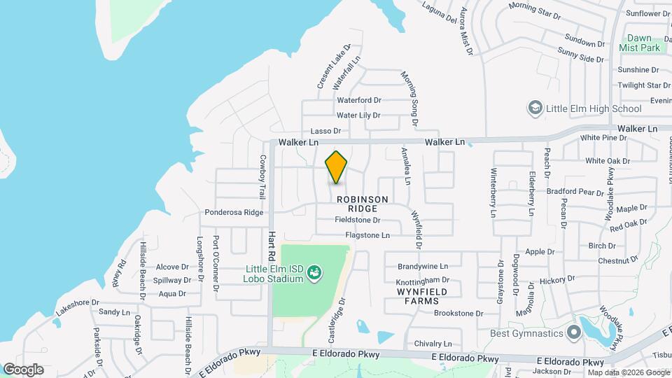 2613 Misty Harbor Dr Map and Location Details