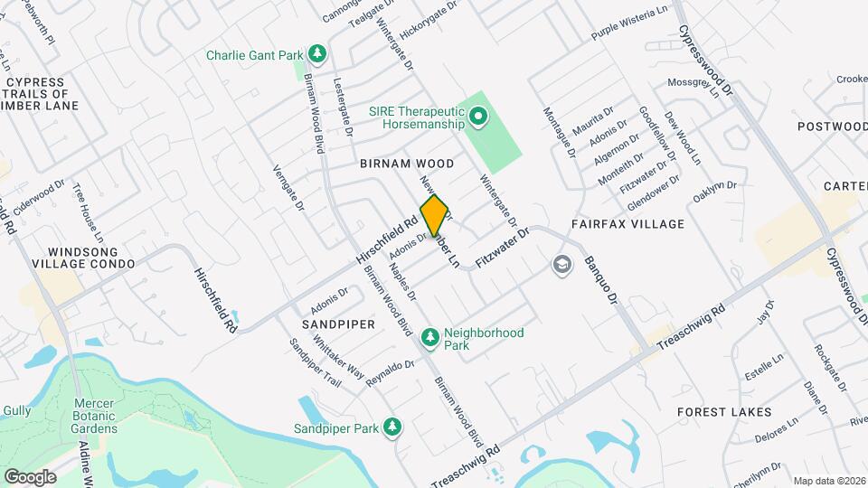 4439 Algernon Dr Mapa y Detalles de la Ubicación