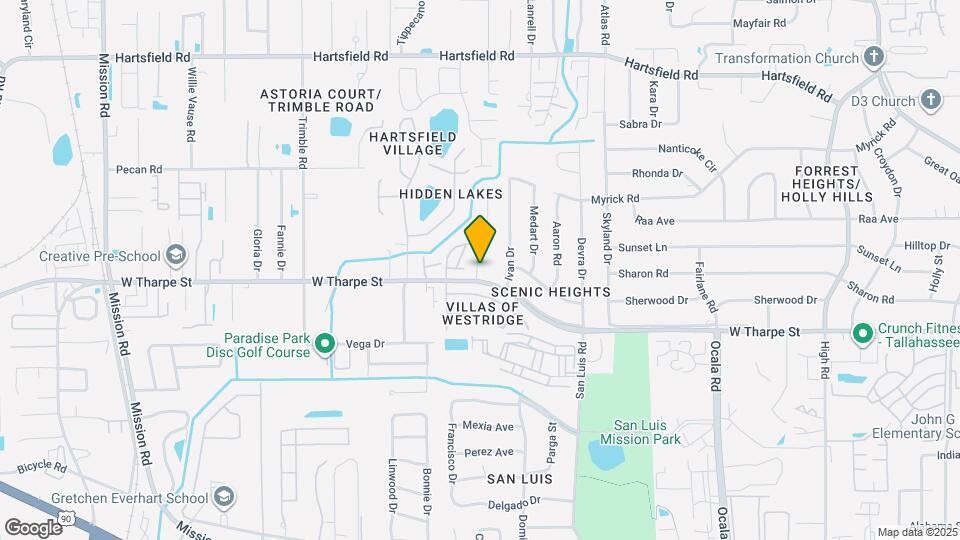 1805 Meriadoc Rd Map and Location Details