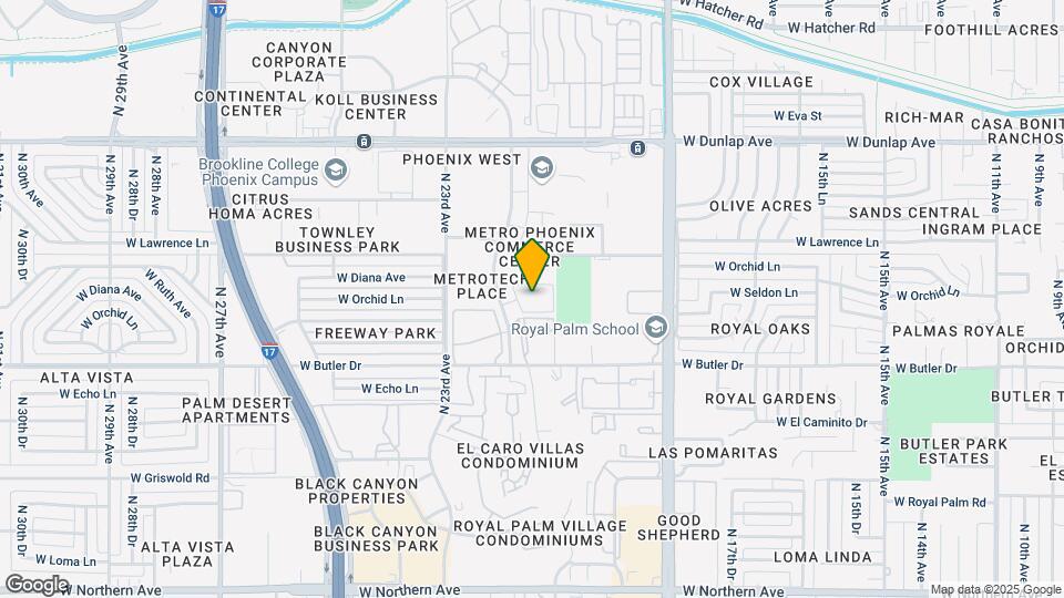 Tesoro Apartments Mapa y Detalles de la Ubicación