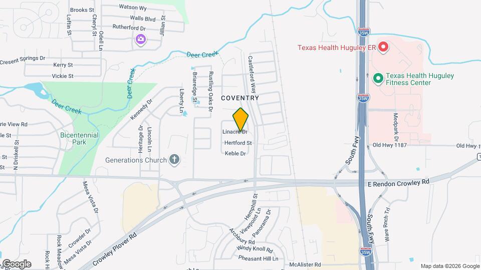 525 Linacre Dr Mapa y Detalles de la Ubicación