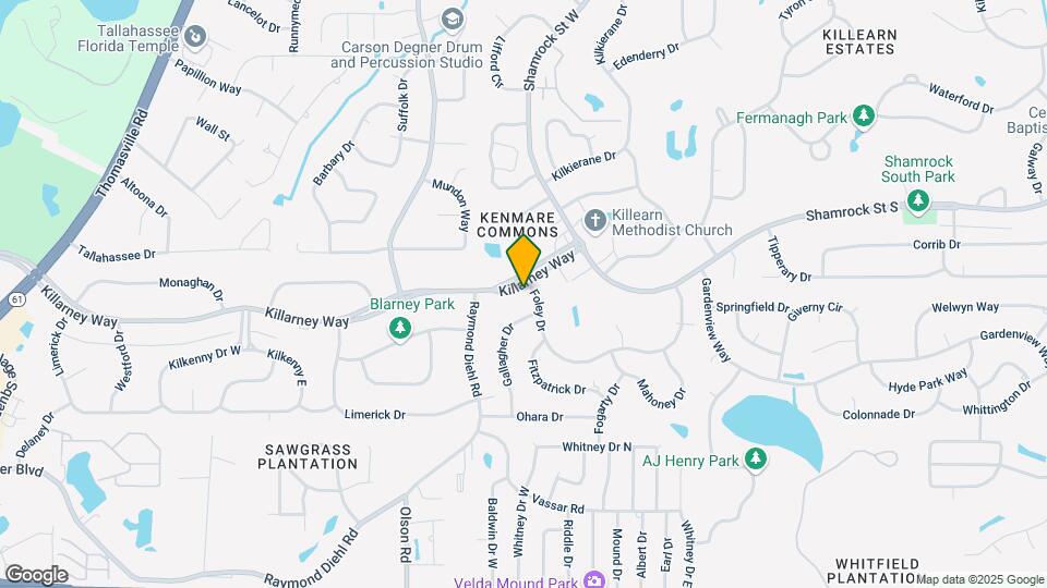 2613 Killarney Way Map and Location Details
