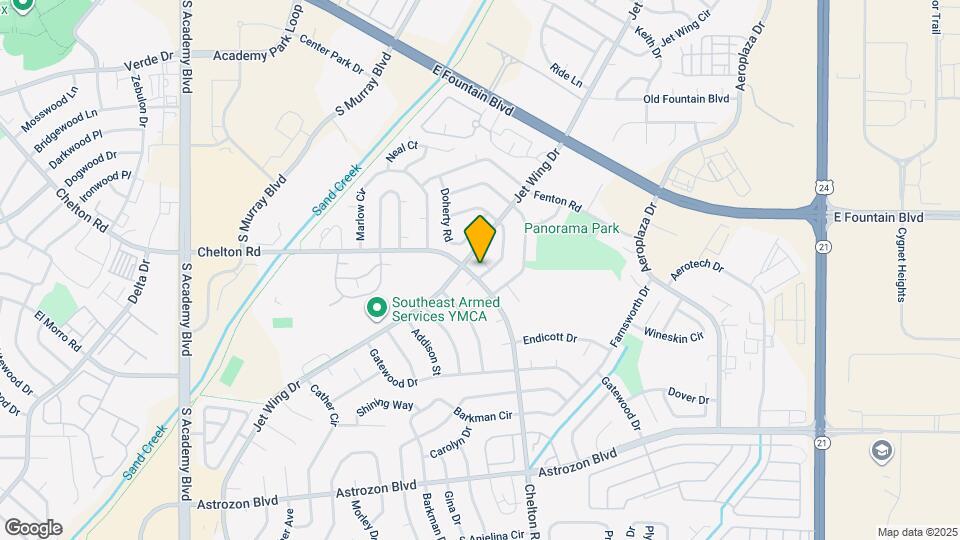 4547 Lancaster Dr Map and Location Details