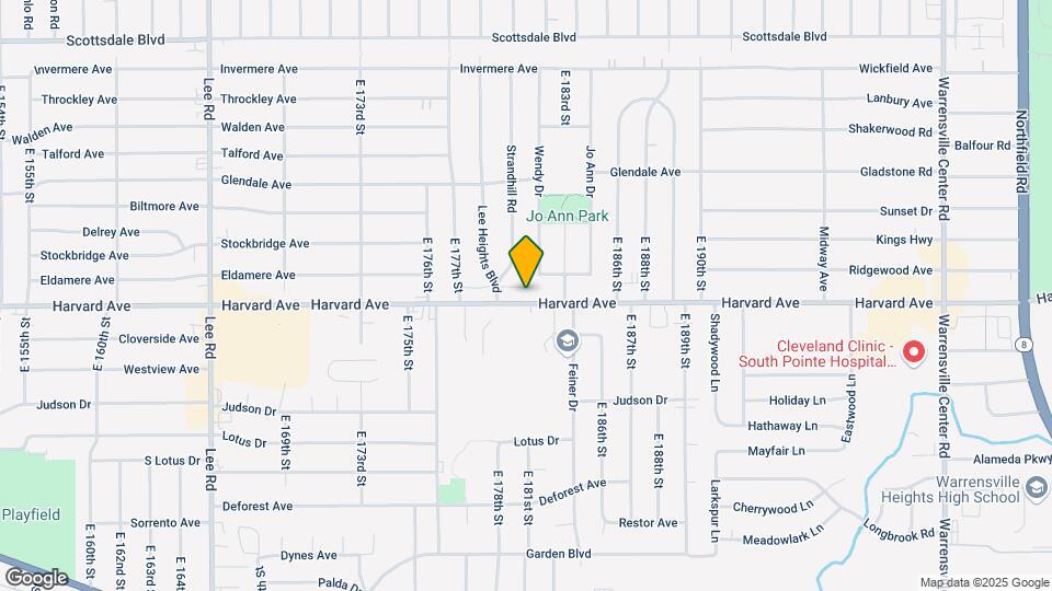 18103 Harvard Ave Map and Location Details