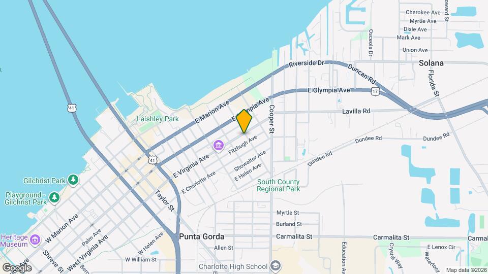 541 E Virginia Ave Map and Location Details