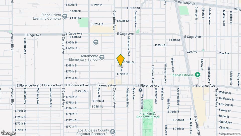 6829 Makee Ave Mapa y Detalles de la Ubicación
