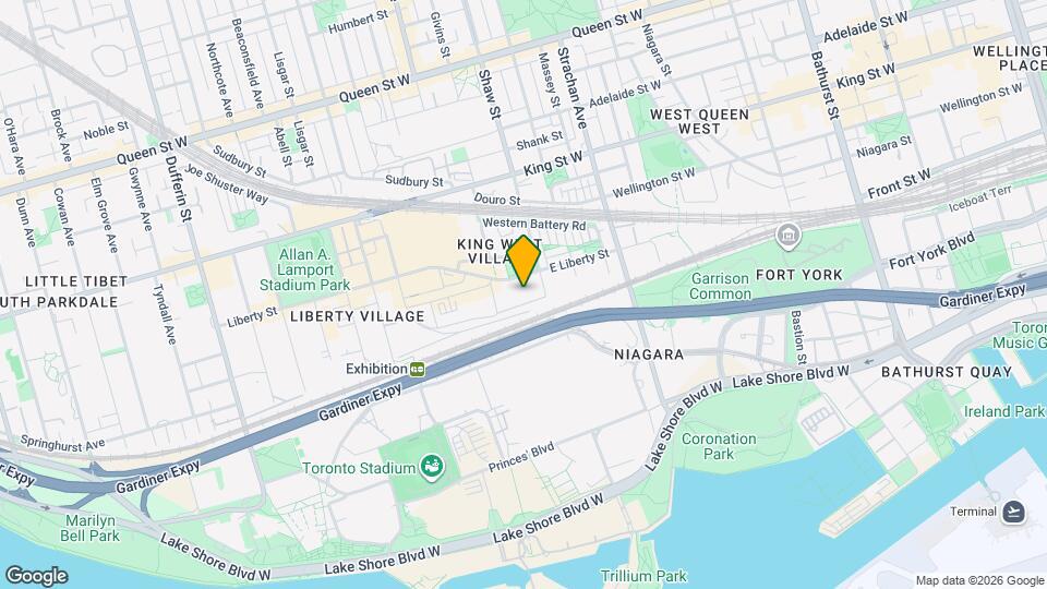 65 E Liberty St, Unit 716 Map and Location Details