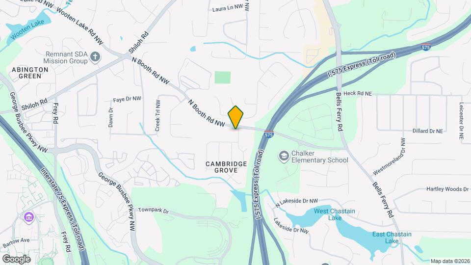 3717 Southwick Dr NW Map and Location Details