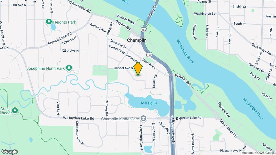 825 Elm Creek Cir Map and Location Details