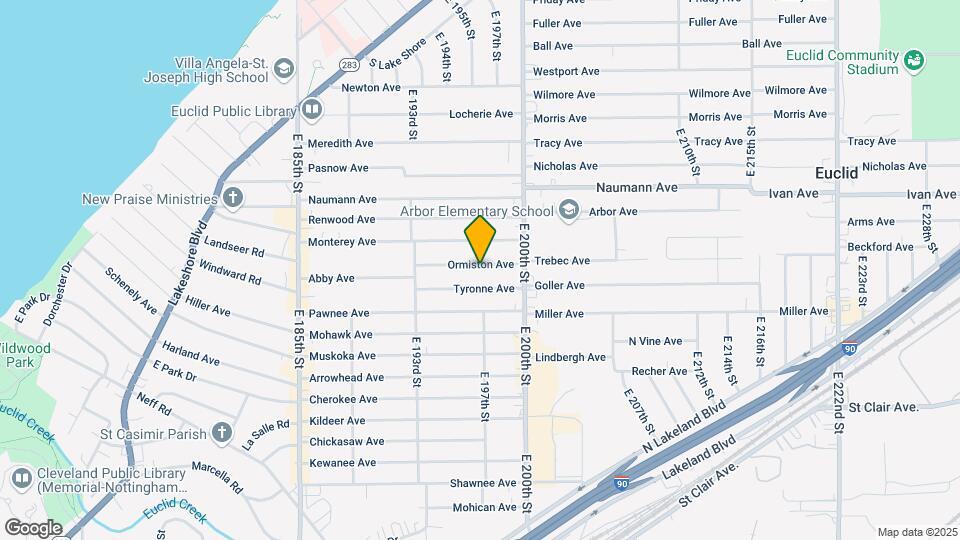 19720 Ormiston Ave Map and Location Details