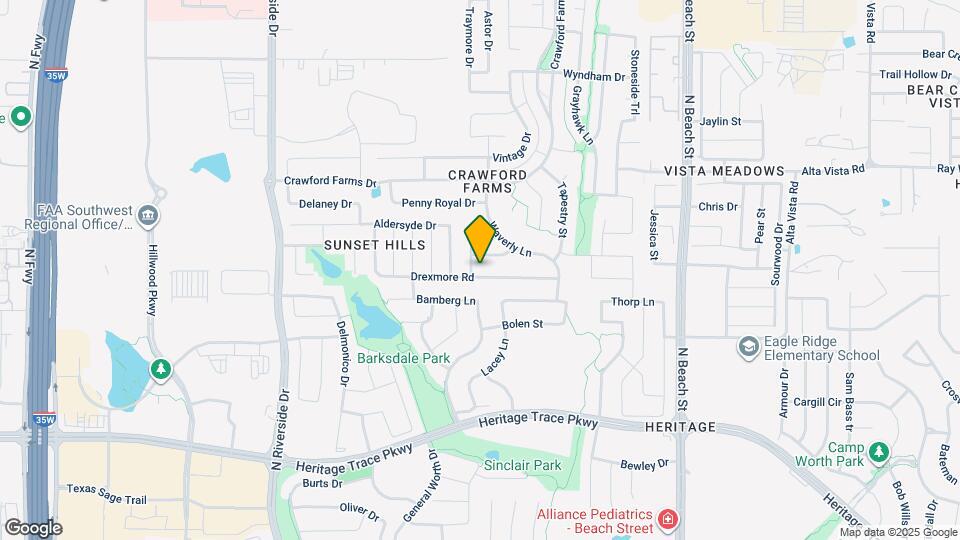 4109 Drexmore Rd Map and Location Details