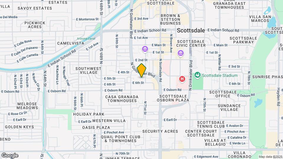 Furnished Studio-Phoenix - Scottsdale - Ol Map and Location Details