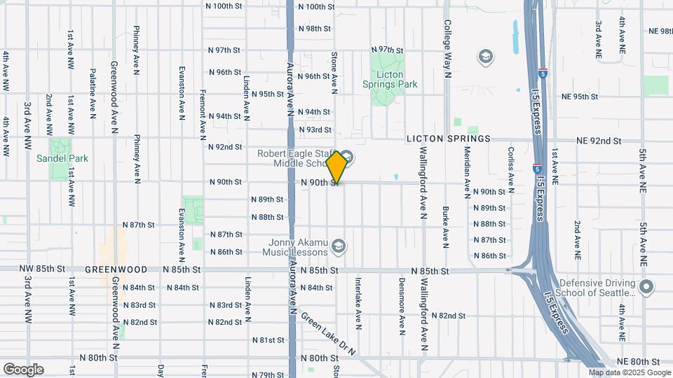 8851 Stone Ave N Map and Location Details