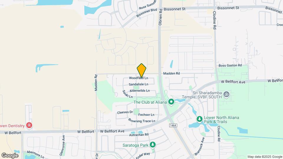 17419 Woodfalls Ln Map and Location Details