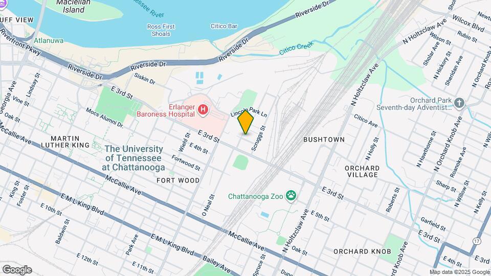 1131 Garfield St, Unit A Mapa y Detalles de la Ubicación