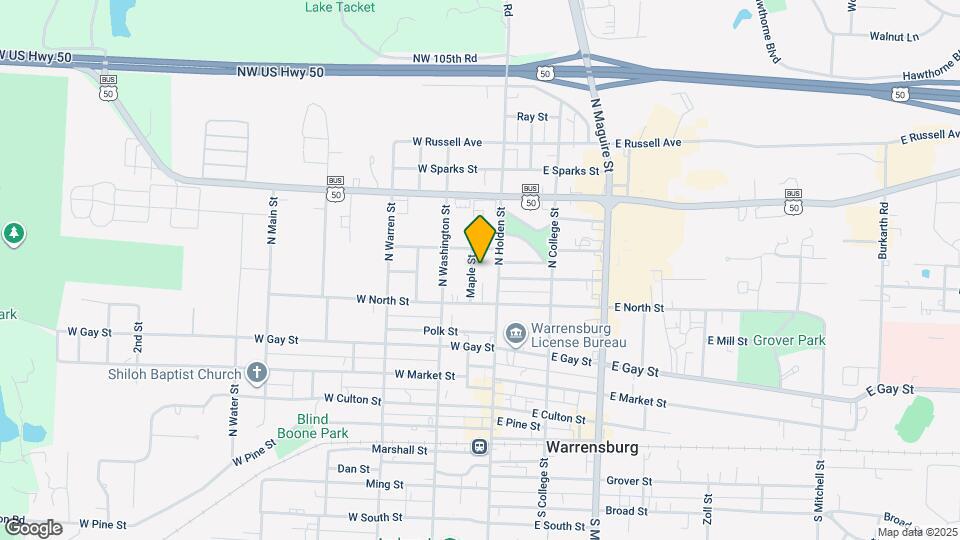 515 Maple St Map and Location Details