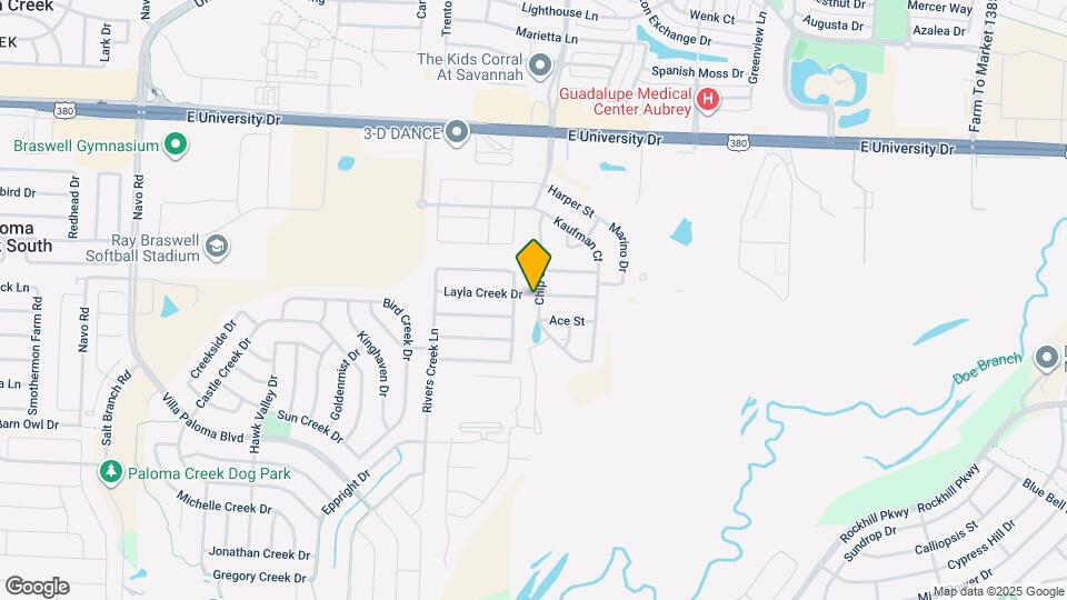 800 Chip St Map and Location Details