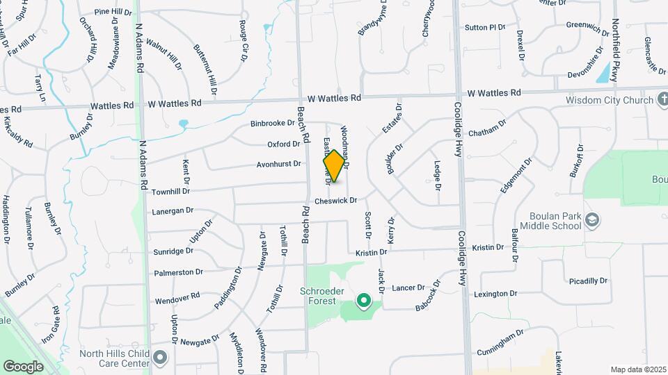 3730 Eastbourne Dr Map and Location Details