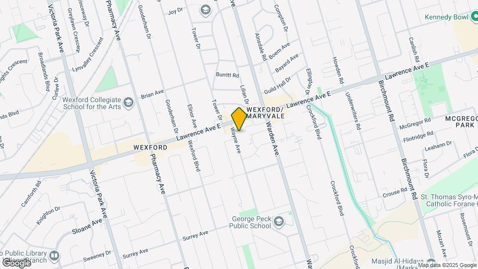 125 Wayne Ave Map and Location Details