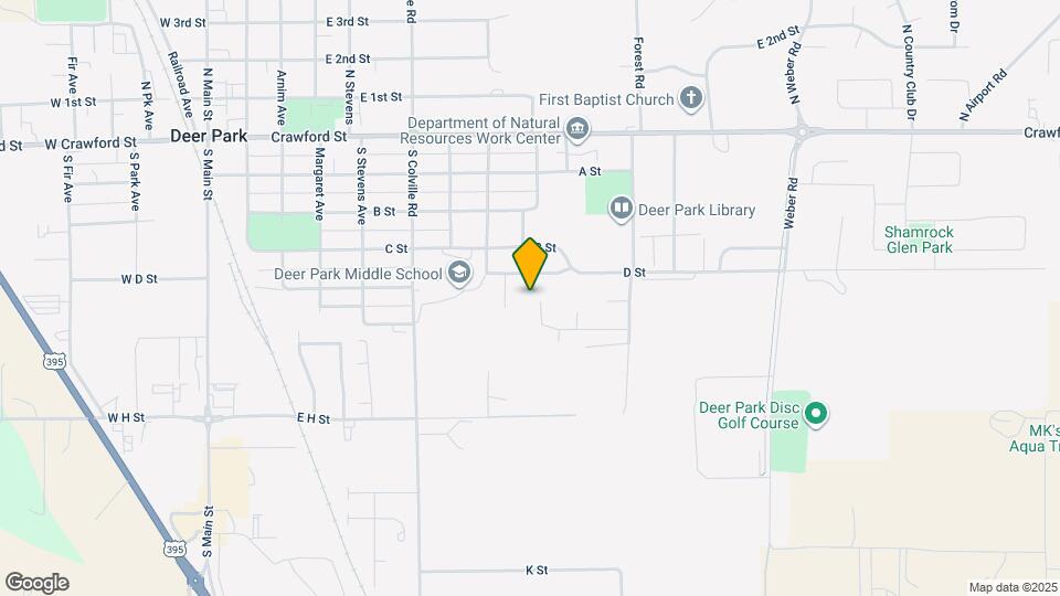 806 F St Map and Location Details