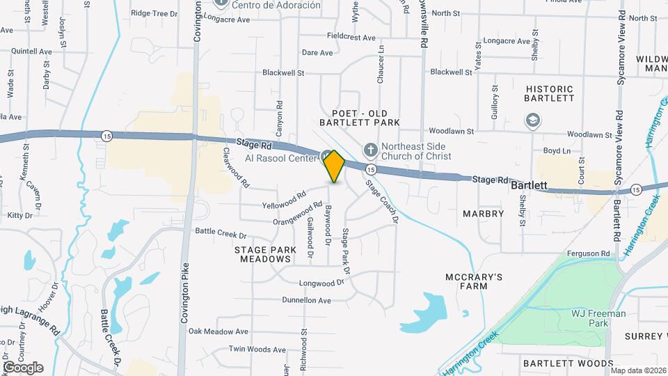 2888 Baywood Dr Map and Location Details