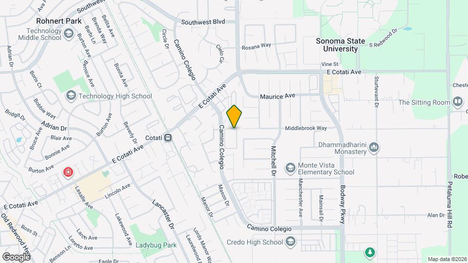 7645 Camino Colegio Map and Location Details