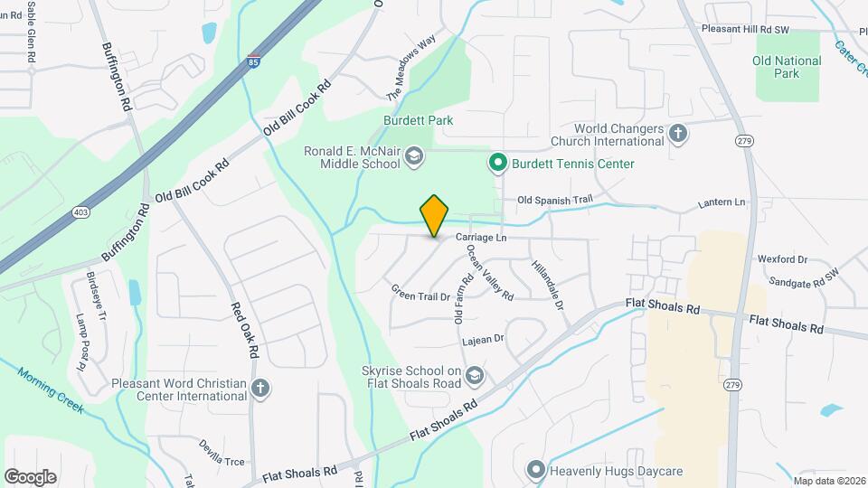 2875 Carriage Ln Map and Location Details