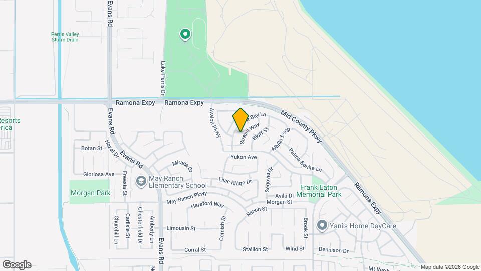 3882 Strand Way Map and Location Details