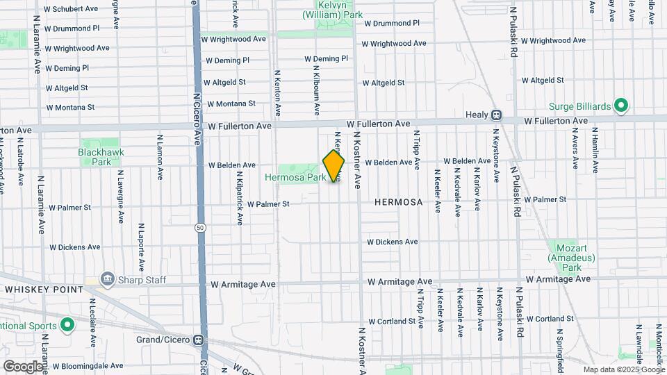 2224 N Kenneth Ave Map and Location Details