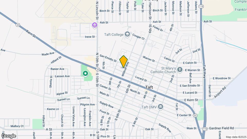 704 Lucard St Map and Location Details