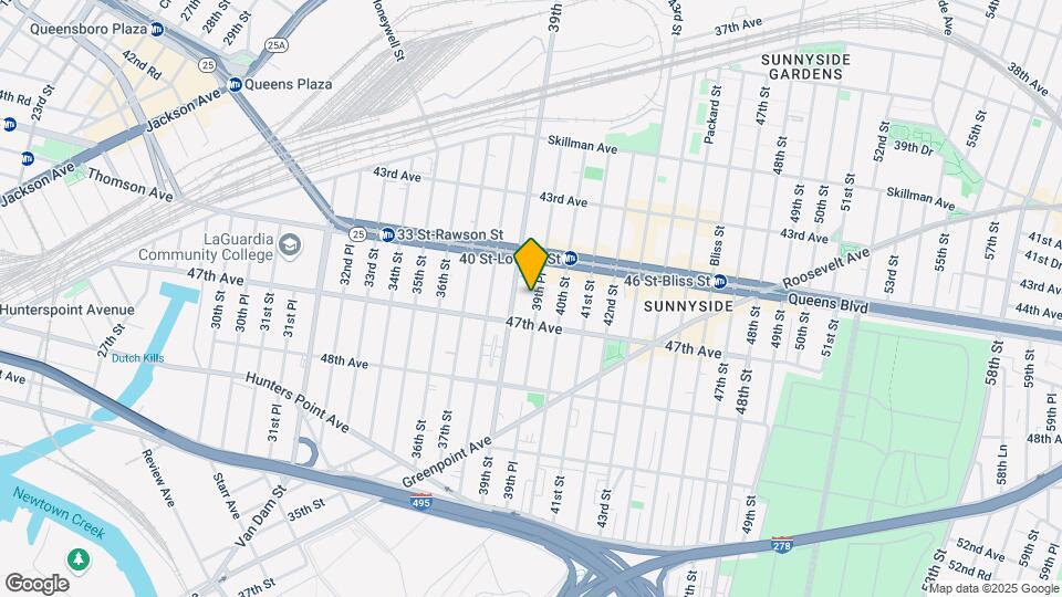 4536 39th Pl Mapa y Detalles de la Ubicación