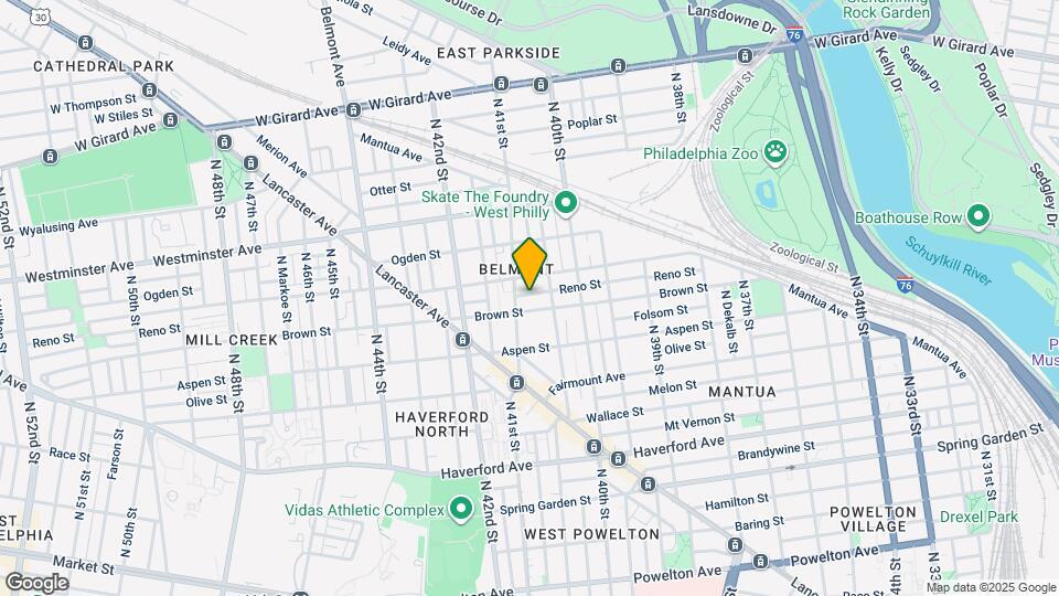 4036 Reno St Map and Location Details