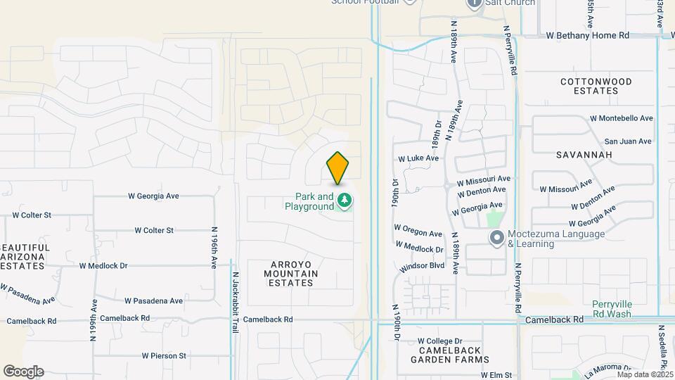 19210 W Denton St Map and Location Details