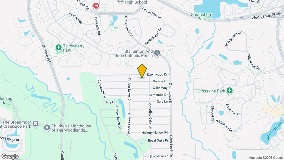 3418 Valerie Ln Map and Location Details
