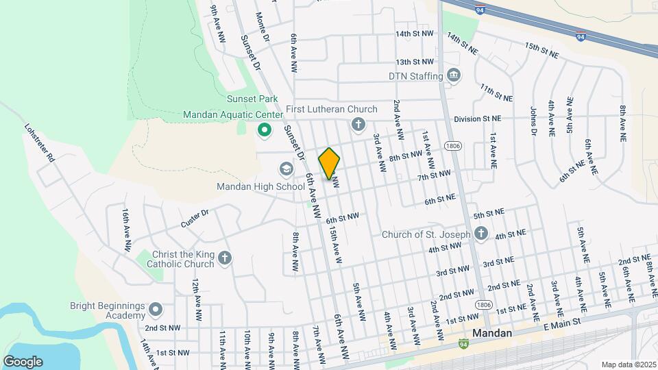 805 5th Ave NW, Unit 1 Map and Location Details