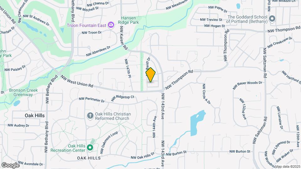 14485 NW Alta Ln Map and Location Details